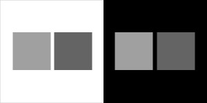 Contraste, environnement lumineux