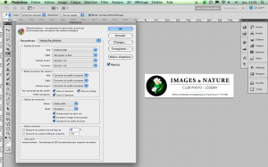 Paramètres avancés pour Photoshop